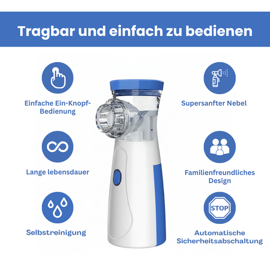 Atmeo™ Inhalator – Sanfte Hilfe für die ganze Familie