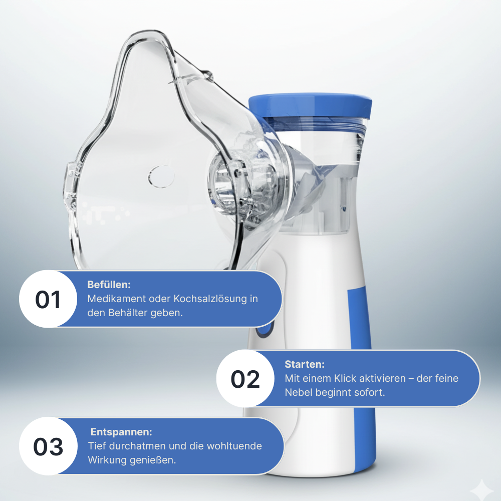 Atmeo Inhalator – Sanfte Hilfe für die ganze Familie