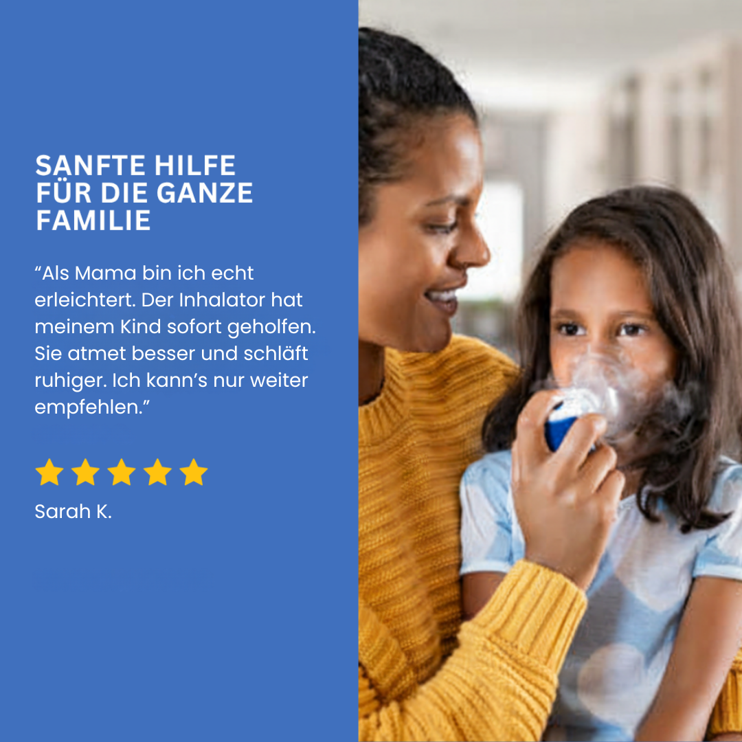 Atmeo™ Inhalator – Sanfte Hilfe für die ganze Familie