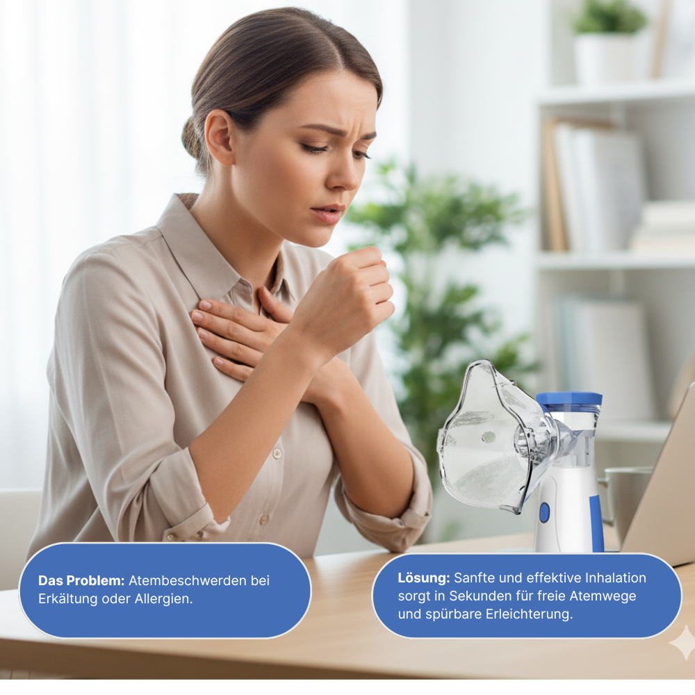 Atmeo Inhalator – Sanfte Hilfe für die ganze Familie