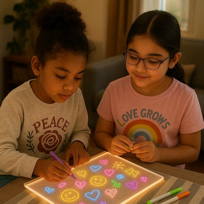 LumoBoard™ - Die LED-Leuchttafel für kreative Kinder
