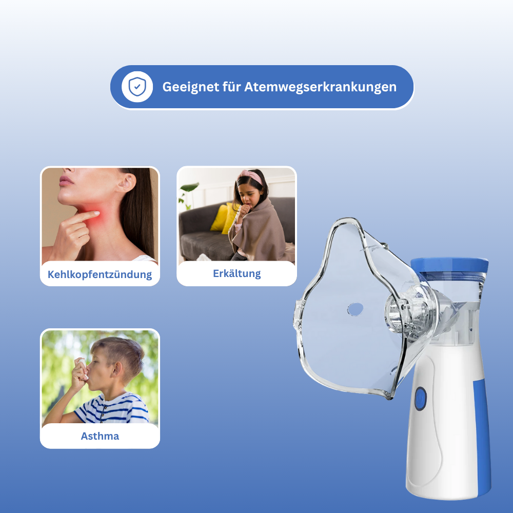 Atmeo™ Inhalator – Sanfte Hilfe für die ganze Familie