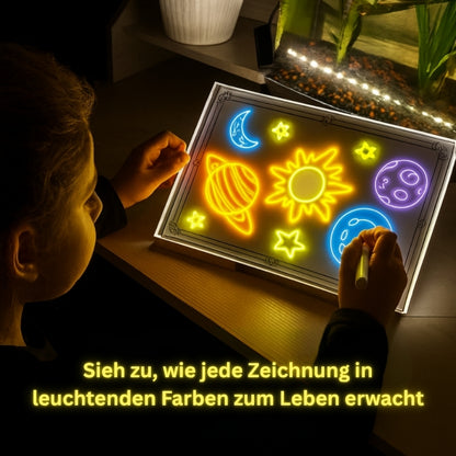 LumoBoard™ - Die LED-Leuchttafel für kreative Kinder