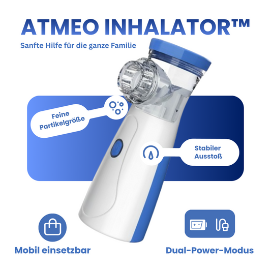 Atmeo™ Inhalator – Sanfte Hilfe für die ganze Familie