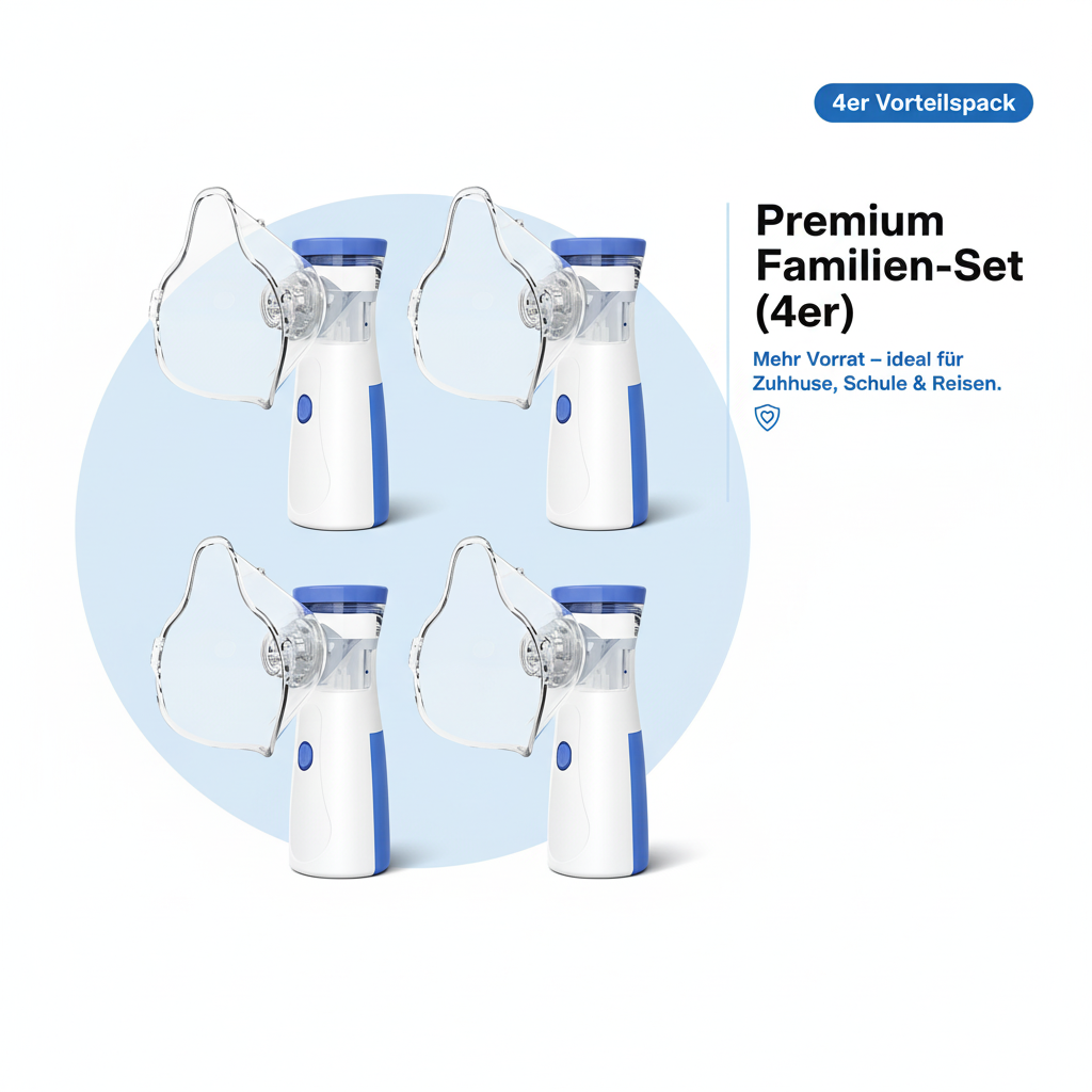 Mehr Vorrat – ideal für Zuhause, Schule & Reisen/ 4 Stück – 30% Rabatt